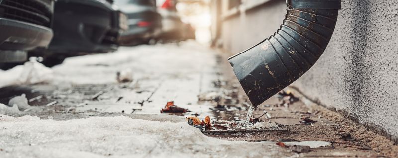 Downspout Clearing
