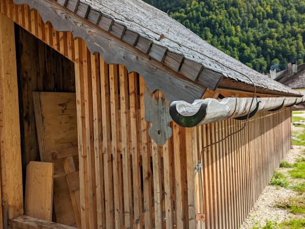Wood Gutter Installation in Idaho Falls