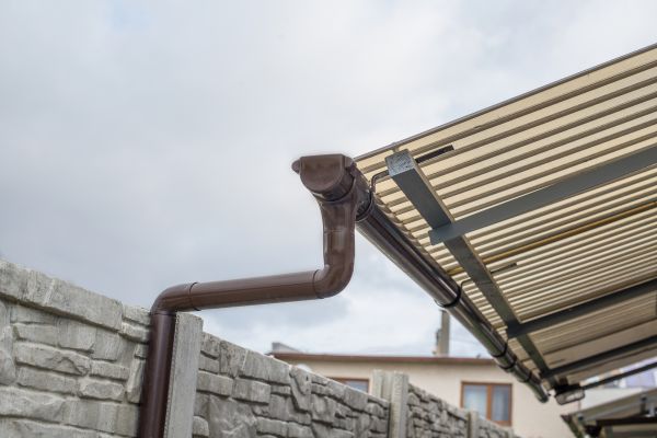 Plastic Downspout Installation in Idaho Falls