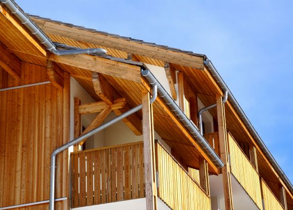 Balcony Gutter Installation in Idaho Falls